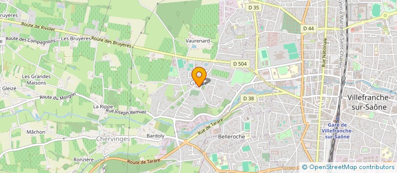 localisation de l'entreprise MONSIEUR TANGUY CORBOZ  GLEIZE