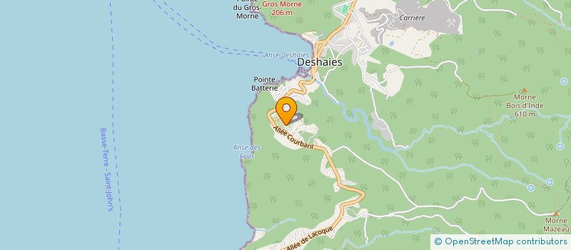 localisation de l'entreprise MONSIEUR TANGUY CORNET  DESHAIES