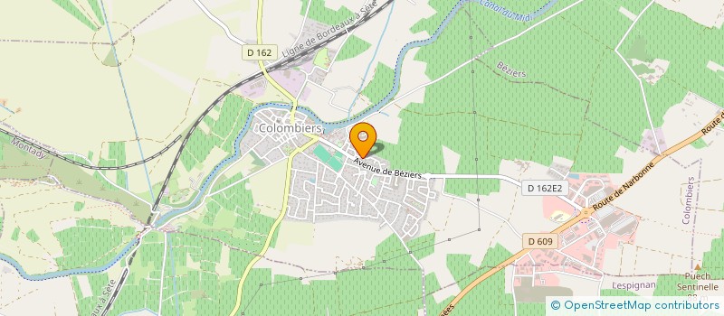 localisation de l'entreprise MONSIEUR TANGUY CRASSOUS à COLOMBIERS