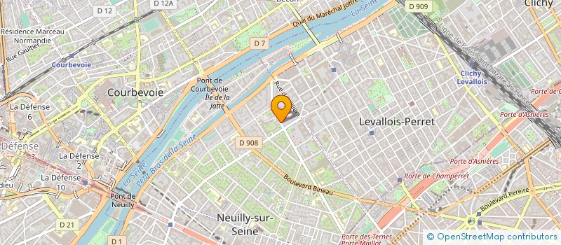 localisation de l'entreprise MONSIEUR TANGUY D'EPINAY à NEUILLY-SUR-SEINE