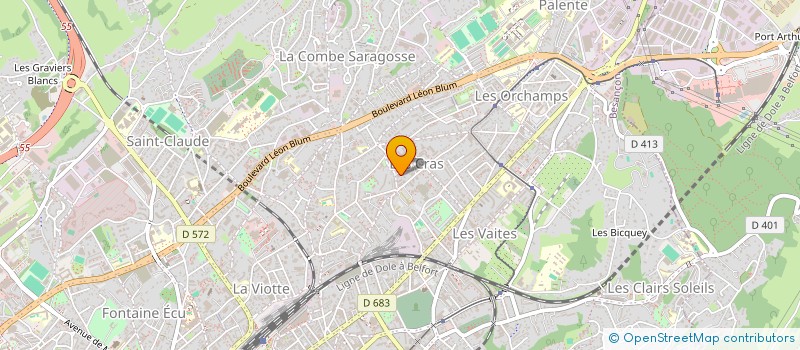 localisation de l'entreprise MONSIEUR TANGUY DE VECCHI à BESANCON