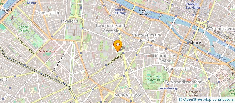 localisation de l'entreprise MONSIEUR TANGUY DE WATRIGANT  PARIS