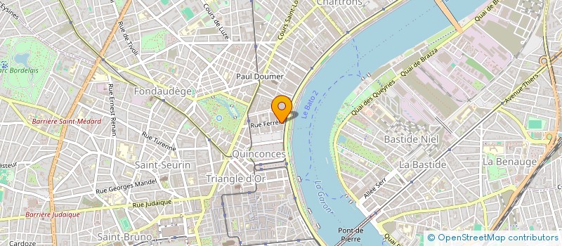 localisation de l'entreprise MONSIEUR TANGUY DELESSARD  BORDEAUX