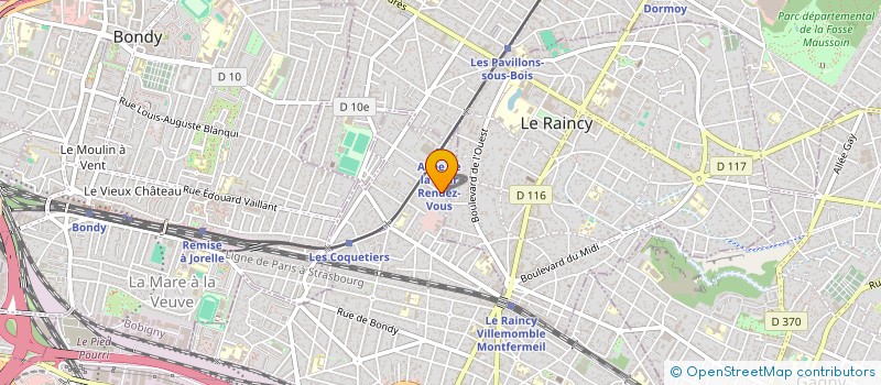 localisation de l'entreprise MONSIEUR TANGUY DENIEL à VILLEMOMBLE