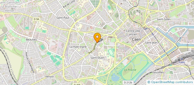 localisation de l'entreprise MONSIEUR TANGUY DERETTE à CAEN