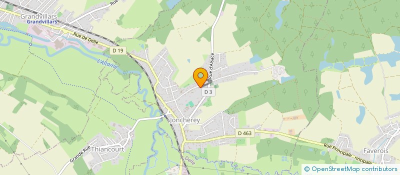 localisation de l'entreprise MONSIEUR TANGUY DUCOURNEAU  JONCHEREY