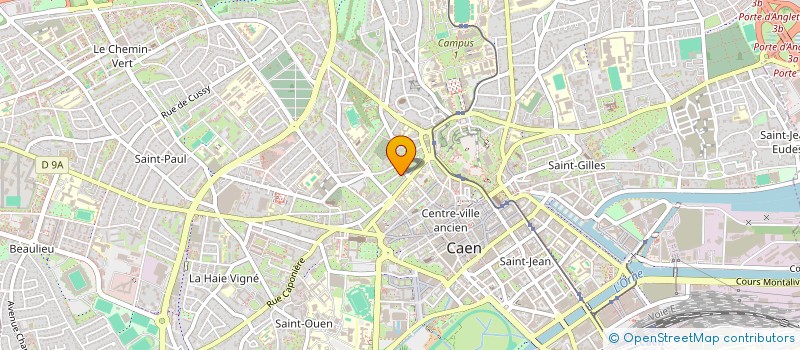 localisation de l'entreprise MONSIEUR TANGUY DURET à CAEN