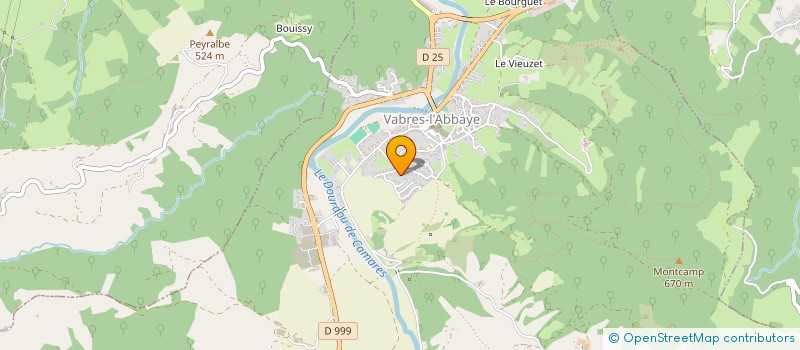 localisation de l'entreprise MONSIEUR TANGUY ERBETTA  VABRES-L'ABBAYE