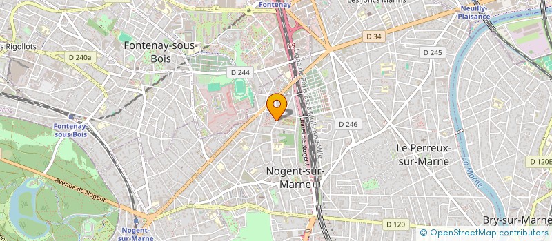 localisation de l'entreprise MONSIEUR TANGUY EZEQUE  NOGENT-SUR-MARNE