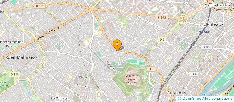 localisation de l'entreprise MONSIEUR TANGUY FONVIELLE  NANTERRE