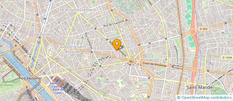 localisation de l'entreprise MONSIEUR TANGUY GROLLERON  PARIS