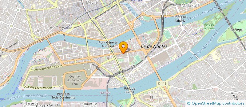 localisation de l'entreprise MONSIEUR TANGUY GUENNEUGUES  NANTES