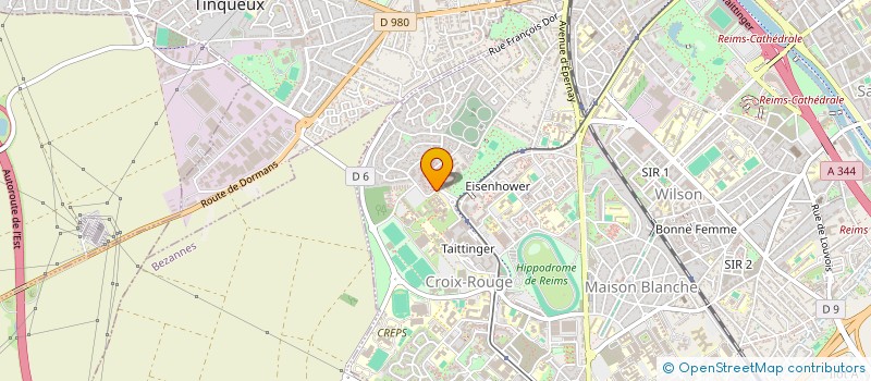 localisation de l'entreprise MONSIEUR TANGUY GUNSEY  REIMS