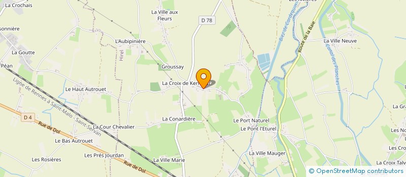 localisation de l'entreprise MONSIEUR TANGUY HERBERT à HIREL