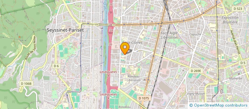 localisation de l'entreprise MONSIEUR TANGUY HOUTART  GRENOBLE