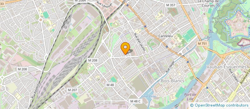 localisation de l'entreprise MONSIEUR TANGUY JARCET à LILLE
