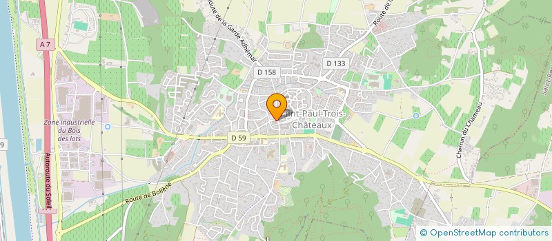 localisation de l'entreprise MONSIEUR TANGUY KULCZAK  SAINT-PAUL-TROIS-CHATEAUX