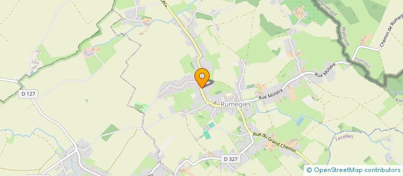 localisation de l'entreprise MONSIEUR TANGUY LAGORSSE  RUMEGIES