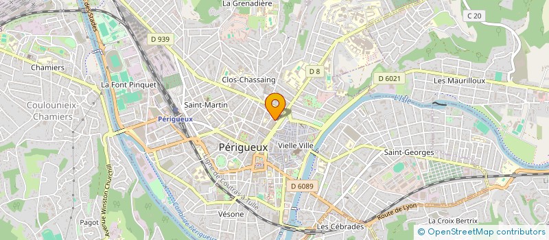 localisation de l'entreprise MONSIEUR TANGUY LAPAIRE  PERIGUEUX