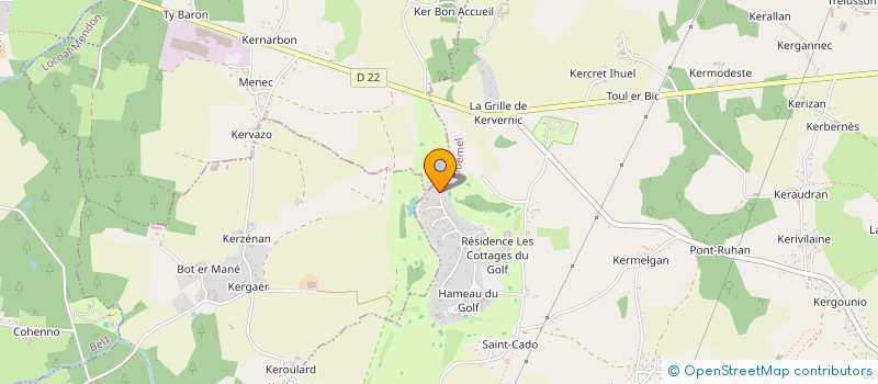 localisation de l'entreprise MONSIEUR TANGUY LARFOUILLUT  PLOEMEL