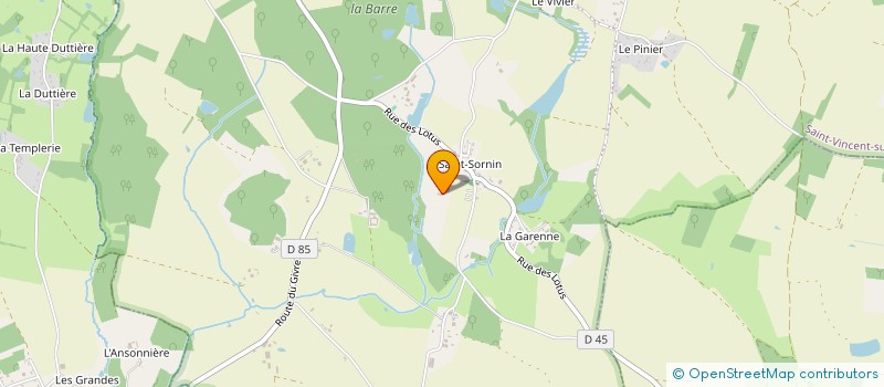 localisation de l'entreprise MONSIEUR TANGUY LATRON  SAINT-VINCENT-SUR-GRAON