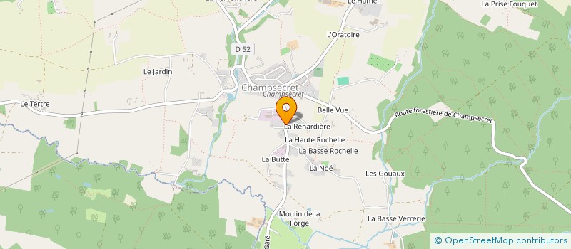 localisation de l'entreprise MONSIEUR TANGUY LAURENT à DOMFRONT-EN-POIRAIE