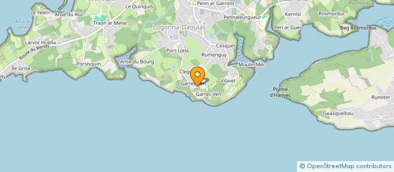localisation de l'entreprise MONSIEUR TANGUY LE BIHAN  LOGONNA-DAOULAS