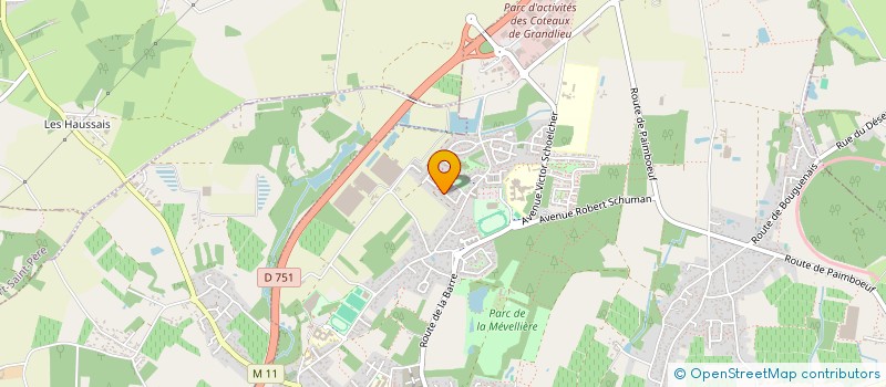 localisation de l'entreprise MONSIEUR TANGUY LE CROM  BOUAYE