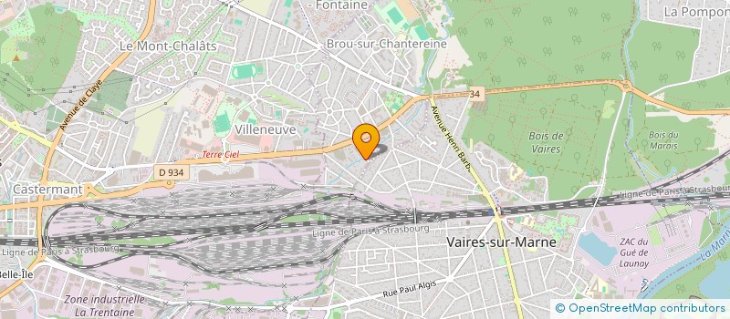 localisation de l'entreprise MONSIEUR TANGUY LE MAITRE  BROU-SUR-CHANTEREINE