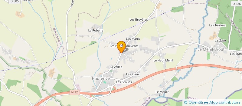 localisation de l'entreprise MONSIEUR TANGUY LECHAT à HAUTERIVE