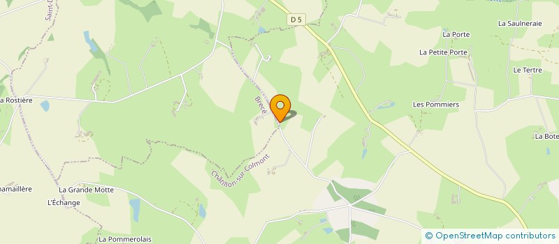 localisation de l'entreprise MONSIEUR TANGUY LEGEAY  CHATILLON-SUR-COLMONT