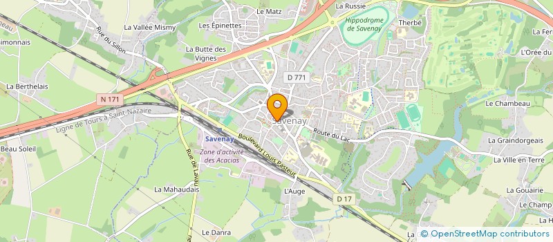 localisation de l'entreprise MONSIEUR TANGUY LEMONNIER  RENNES