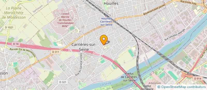 localisation de l'entreprise MONSIEUR TANGUY LORPHELIN à CARRIERES-SUR-SEINE