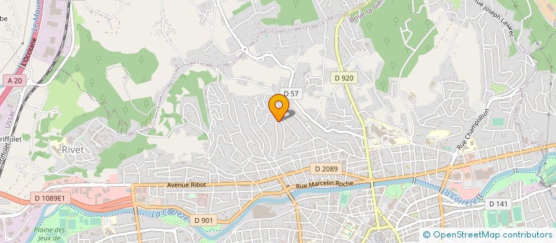 localisation de l'entreprise MONSIEUR TANGUY LOUCHART à BRIVE-LA-GAILLARDE