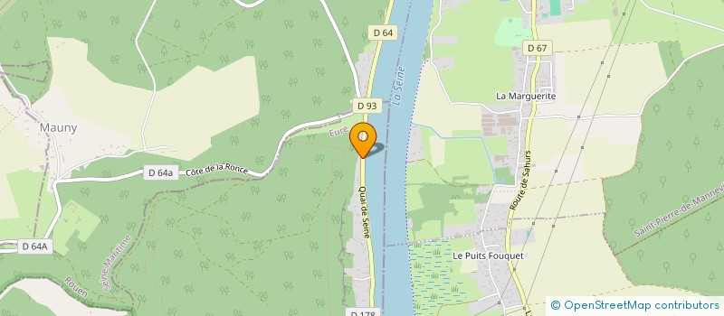 localisation de l'entreprise MONSIEUR TANGUY LOUESDON  CAUMONT