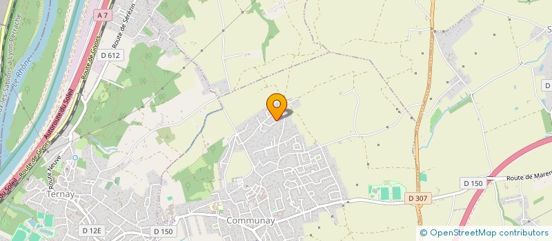 localisation de l'entreprise MONSIEUR TANGUY LUY  COMMUNAY