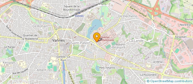 localisation de l'entreprise MONSIEUR TANGUY MARCEIL  VANNES