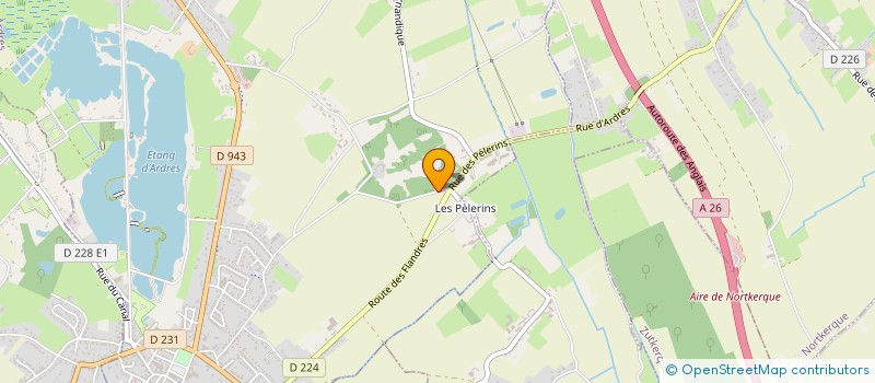 localisation de l'entreprise MONSIEUR TANGUY MARMIN  ARDRES