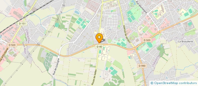 localisation de l'entreprise MONSIEUR TANGUY MILLET à CHATEAUROUX