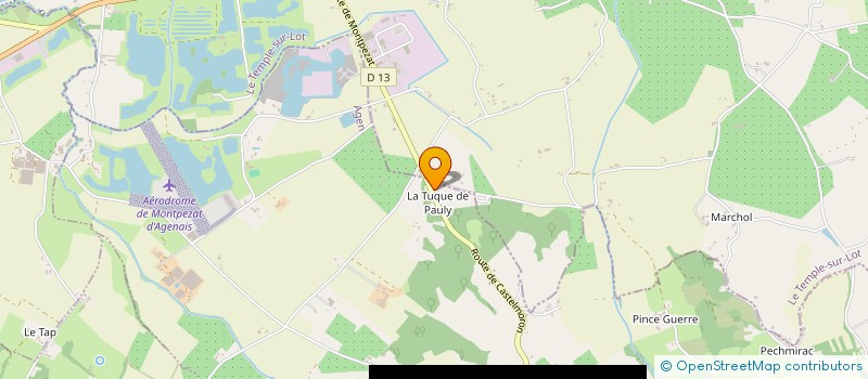 localisation de l'entreprise MONSIEUR TANGUY MONSO  MONTPEZAT