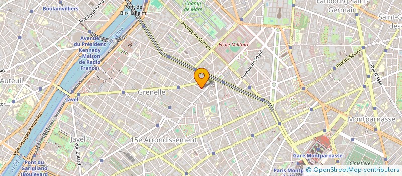 localisation de l'entreprise MONSIEUR TANGUY MOREL  PARIS