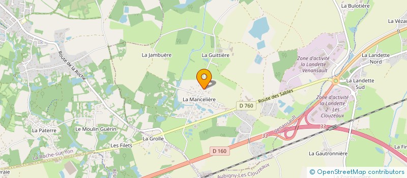 localisation de l'entreprise MONSIEUR TANGUY MORNET  VENANSAULT