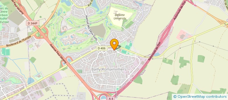 localisation de l'entreprise MONSIEUR TANGUY MOULIN  BAILLY-ROMAINVILLIERS