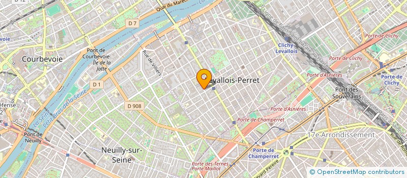 localisation de l'entreprise MONSIEUR TANGUY MUSSELIN à LEVALLOIS-PERRET