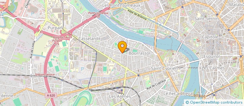 localisation de l'entreprise MONSIEUR TANGUY NGUYEN à TOULOUSE