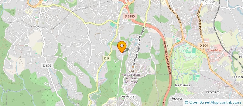 localisation de l'entreprise MONSIEUR TANGUY ORTIZ  GRASSE