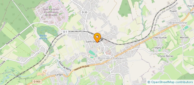 localisation de l'entreprise MONSIEUR TANGUY PAUVRET  FESSY