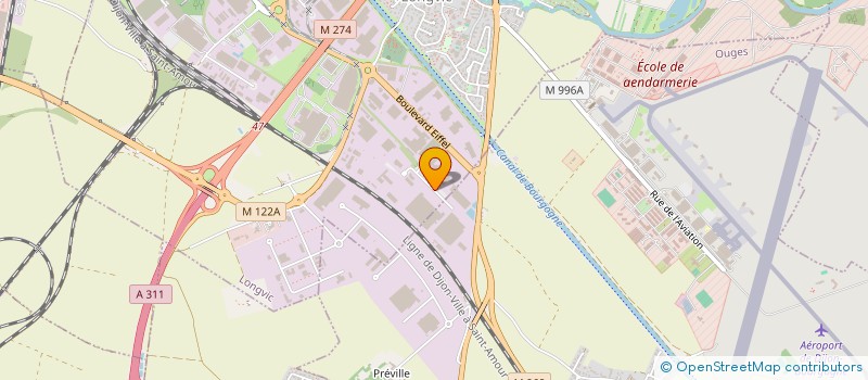 localisation de l'entreprise MONSIEUR TANGUY PEREIRA CARVALHO à LONGVIC