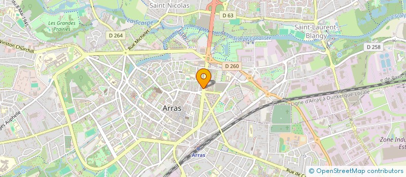 localisation de l'entreprise MONSIEUR TANGUY PERRIN  GIVENCHY-EN-GOHELLE