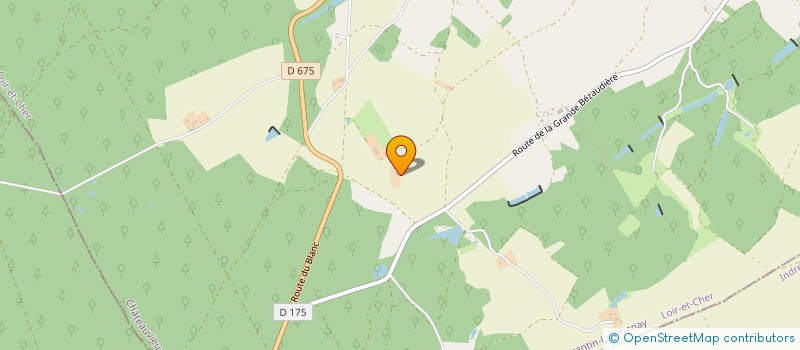 localisation de l'entreprise MONSIEUR TANGUY PINARD  CHATEAUVIEUX